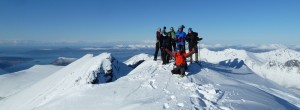 9.3.2013 – Sandfjellet a Kvasstinden(1470 resp. 1376 m.n.m.)